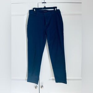Chino navy banana republic size 8 pants